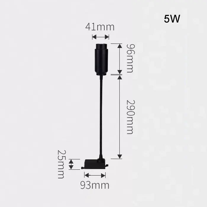 DecorBites™ Adjustable Beam LED Track Light for Home, Store, Shop, Mall Lighting