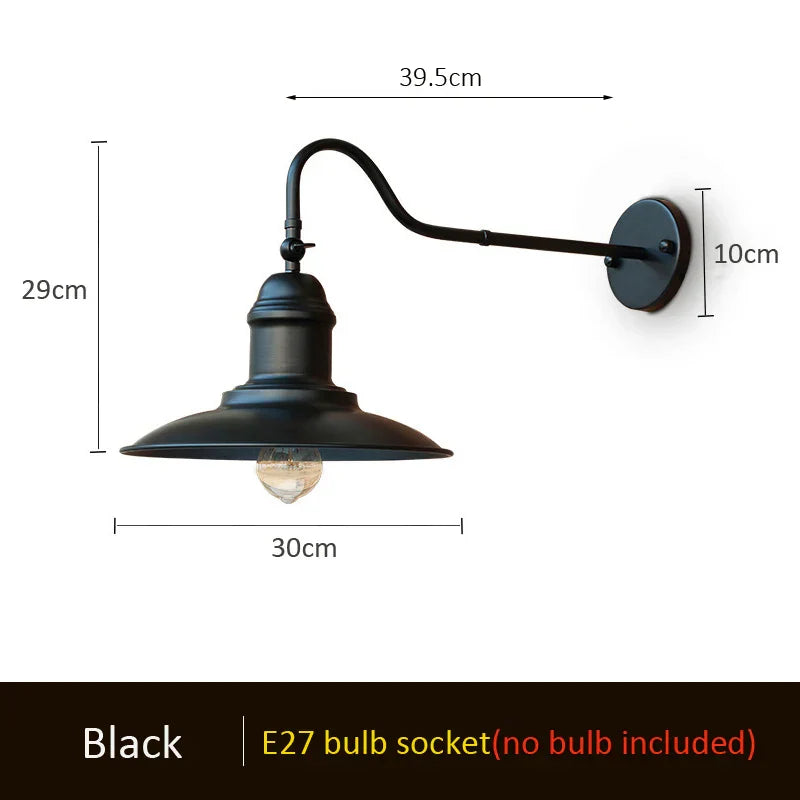 Vintage Outdoor Wall Lamp