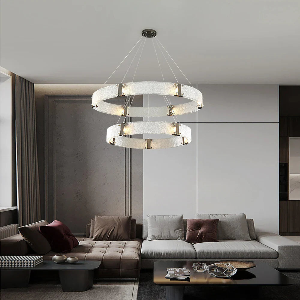 Gold Luxe LED Chandelier