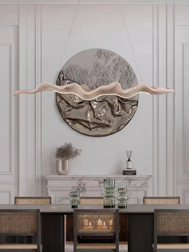 Dimmable Leaf Pendant Lights