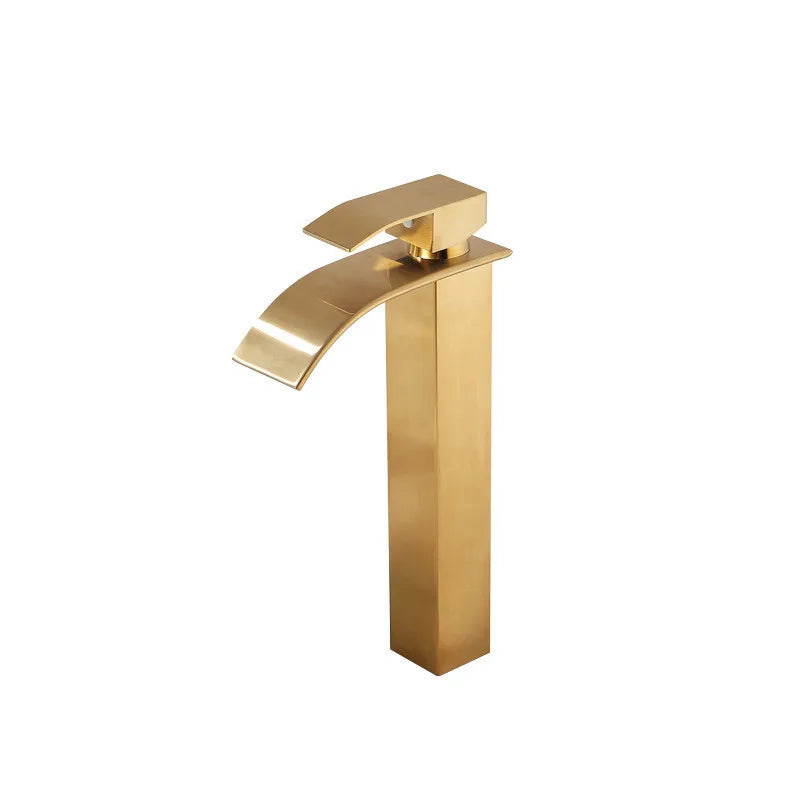 Rose Gold Waterfall Faucet