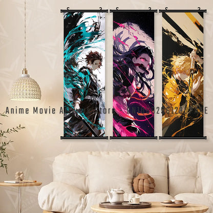 Anime Poster Canvas Wall Art Decor