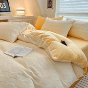 Fleece Warm Bedding Set