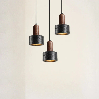 DecorBites™ Cream Nordic Small Pendant Lamp for Modern Wabi Sabi Bedroom Decor