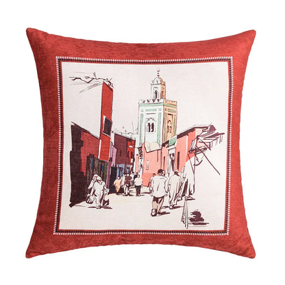 DecorBites™ Abstract Geometric Cushion Cover 45x45cm for Sofa & Bedroom Decoration