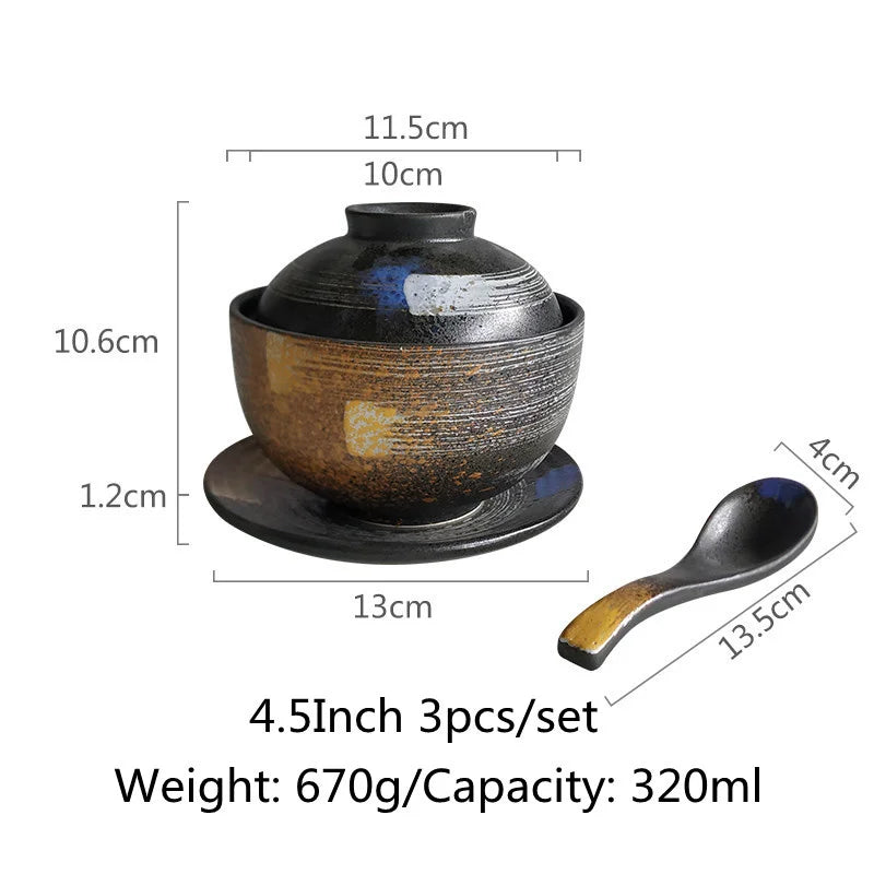 Ceramic Ramen Bowl Set