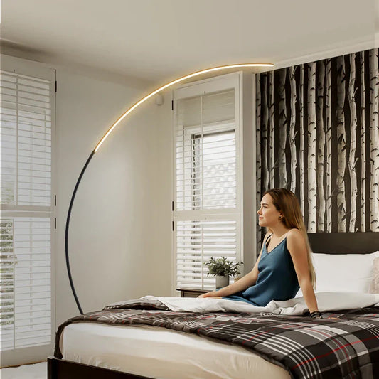DecorBites™ LED Arc Floor Lamp for Indoor Living Room Decor