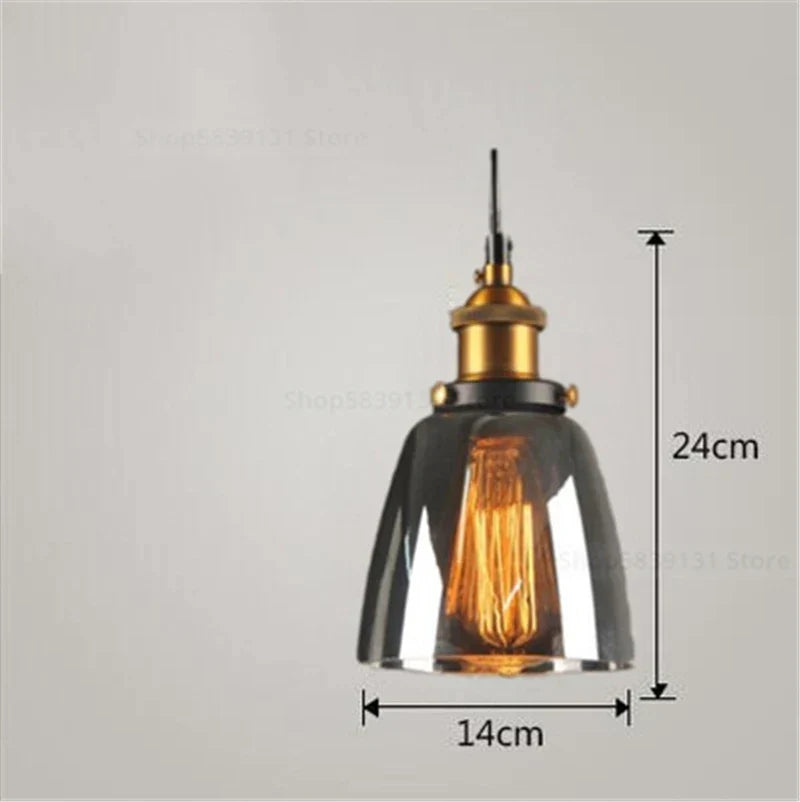 DecorBites™ Glass Ball Pendant Lights for Modern Dining Room, Kitchen, and Living Room