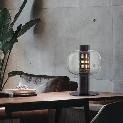 DecorBites™ Glass Table Lamp Modern Design for Living Room and Bedroom