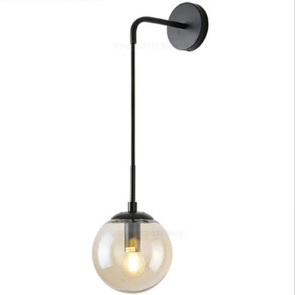 DecorBites™ Glass Ball LED Wall Light for Bedroom Decoration and Living Room Fixtures