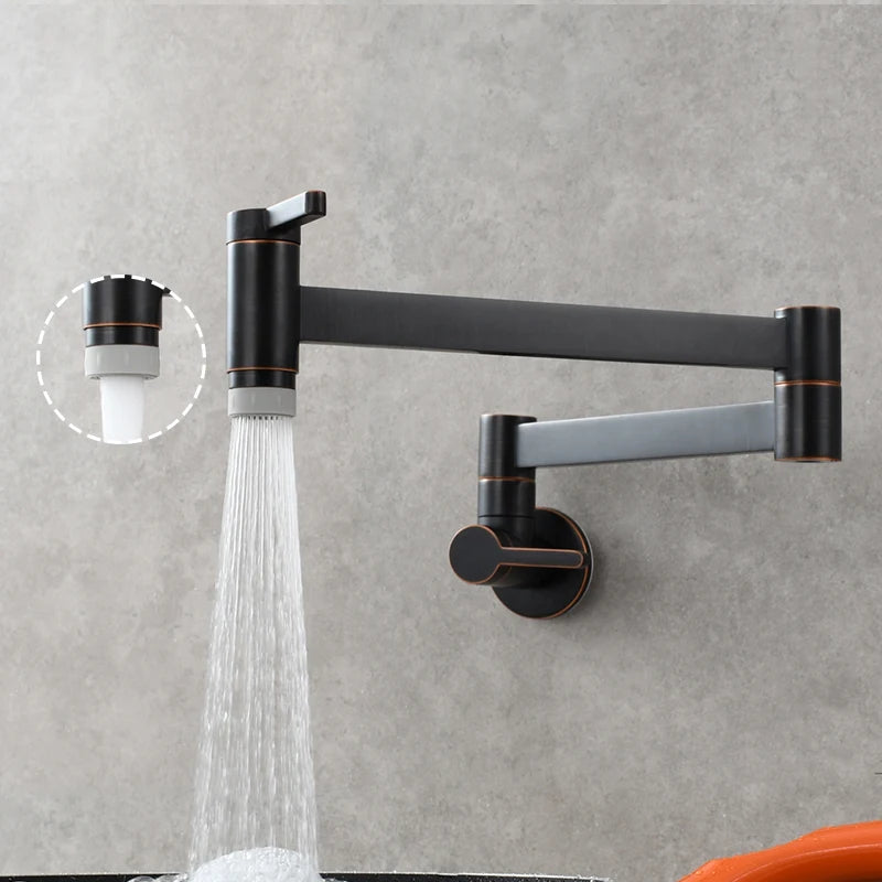 Brass Kitchen Faucet Pot Filler