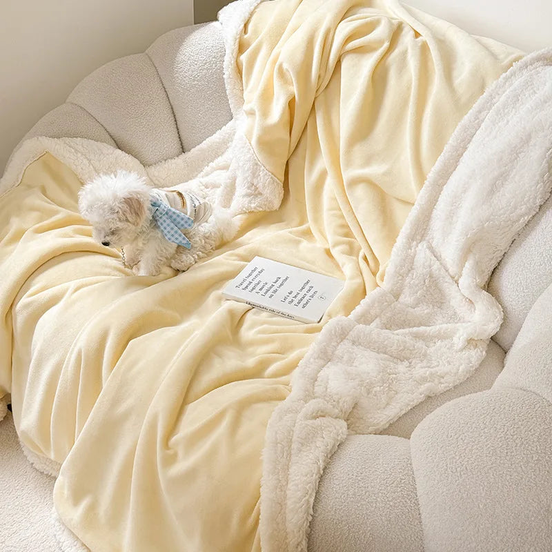 Lamb Wool Multi-Purpose Blanket