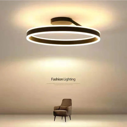 DecorBites™ LED Ceiling Chandelier Dimmable for Bedroom Living Room Dining Minimalist Pendant Lighting