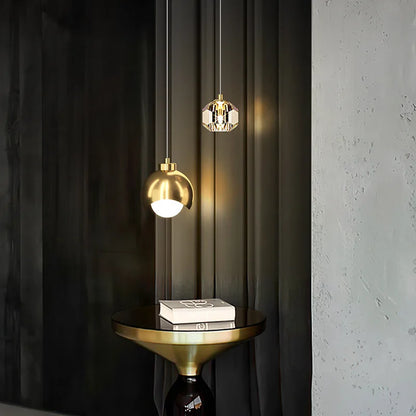 DecorBites™ Glass Ball Pendant Chandelier for Luxury Living Room, Bedroom, Hotel Villa