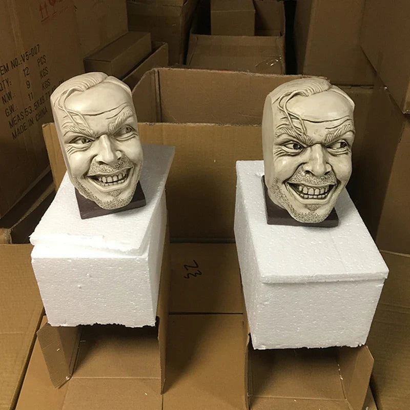 Resin Modern Bookend Statue