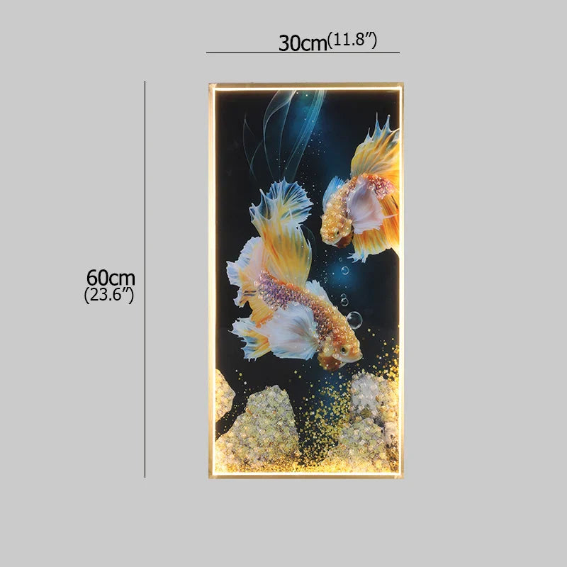 Gold Fish LED Sconce