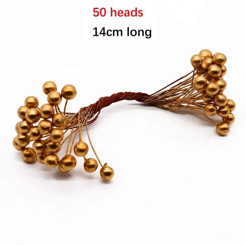 Gold Silk Flower Bundle