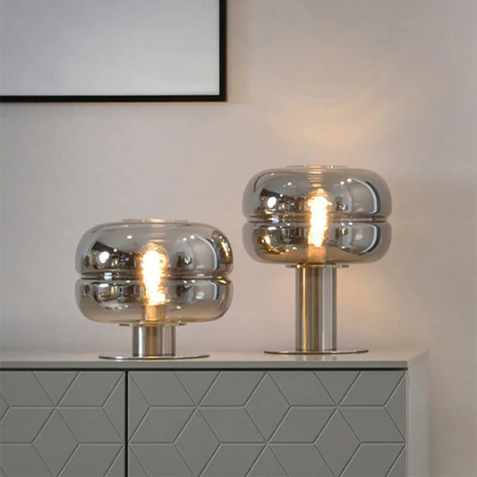 DecorBites™ Elegant Bedroom Table Lamp - Modern Minimalist Scandinavian Design