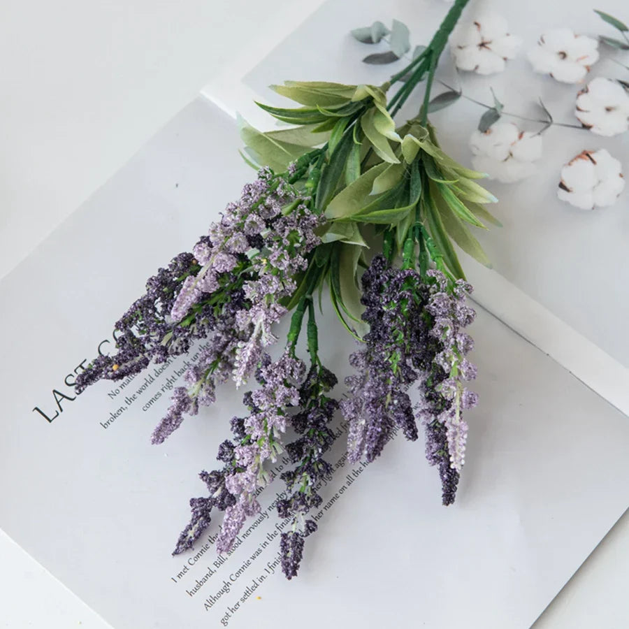 Lavender Foam Flower Bouquet