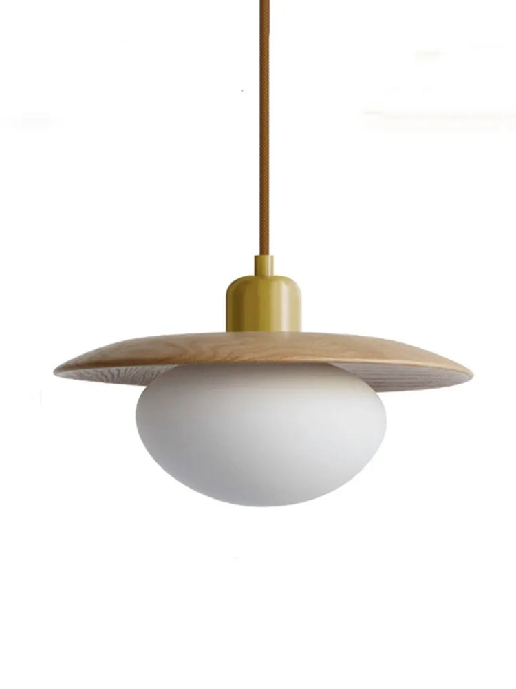 DecorBites™ Cream Wind Pendant Lights LED E27 Minimalist Modern Fixtures for Kitchen Island