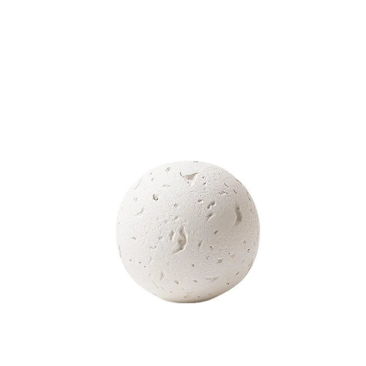 DecorBites™ Geometric Spherical Ceramic Ornaments Moon Home Decoration Accessory