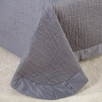 DecorBites™ Egyptian Cotton Quilt Set: Luxury European Style Bedding Set