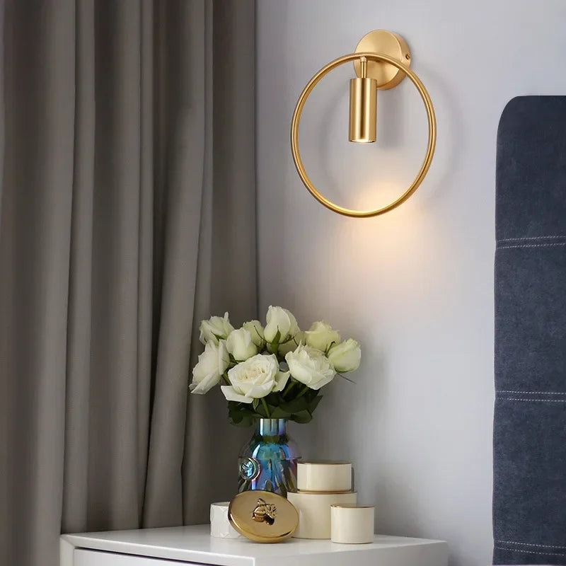 DecorBites™ LED Wall Lamp 5W GU10 Luxury Indoor Lighting for Hotel Bedroom Reading