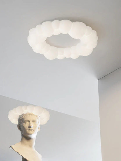 DecorBites™ Cloud LED Chandelier Modern Nordic Ceiling Lamp Ring Lighting