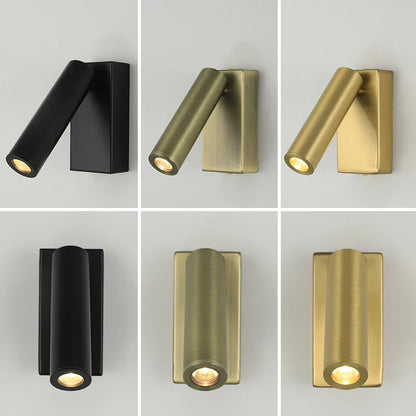 DecorBites™ Adjustable Angle LED Wall Lamp for Bedside Reading & Bedroom Ambiance