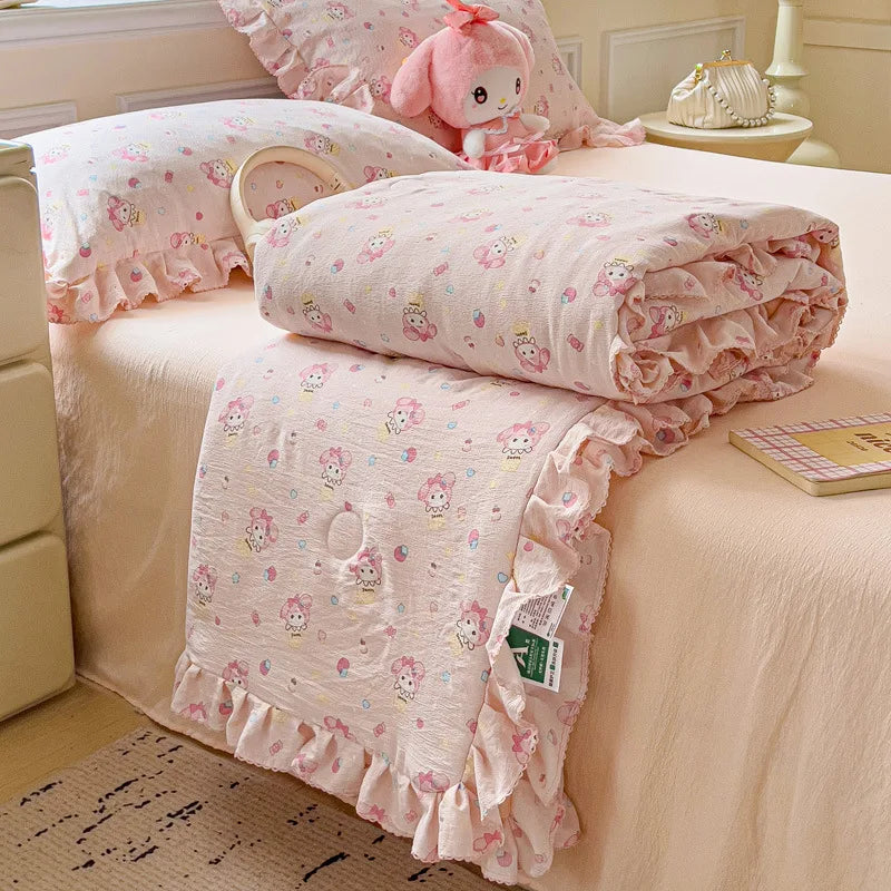 Cotton Patchwork Summer Quilt