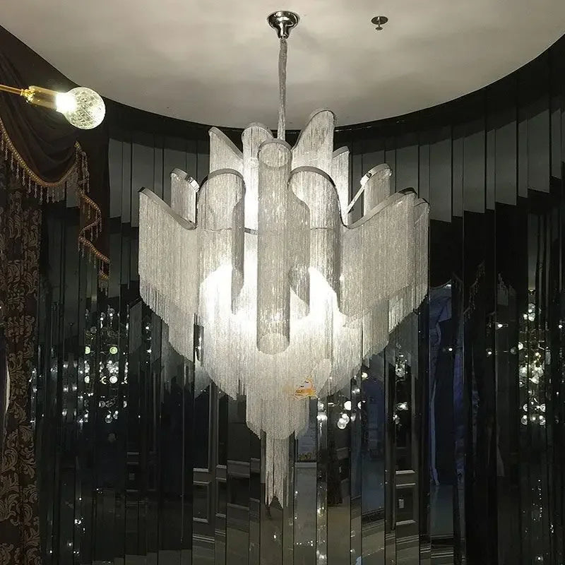 Flower Tassel Ceiling Light