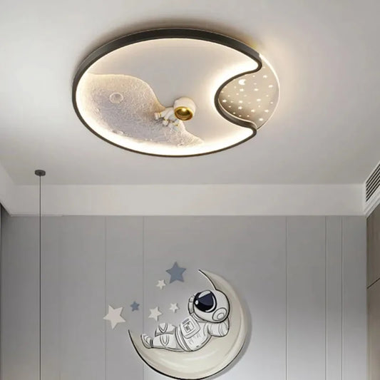 DecorBites™ Kids Astronaut LED Moon Light for Fantastic Eye Care in Bedroom or Living Room