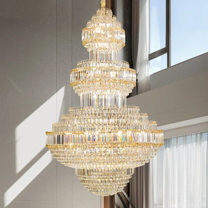 DecorBites™ Crystal Villa Chandelier Pendant - Modern European Style Luxury Hotel Lobby Light