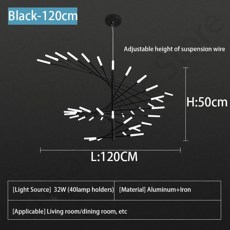 Luxury Firework Pendant Light