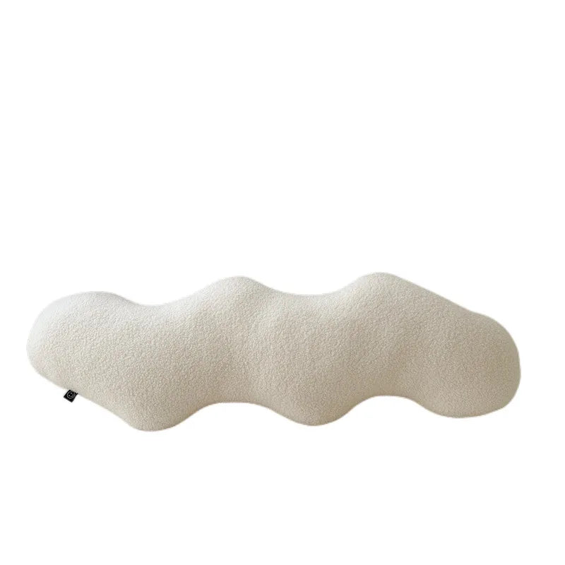Grey Knotted Cushion Pillow