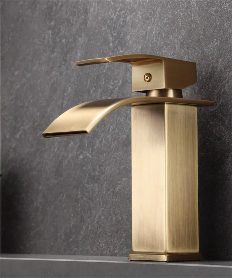Bathroom Faucet Antique Bronze Basin