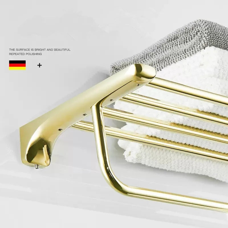 Gold Timeless Bath Hardware