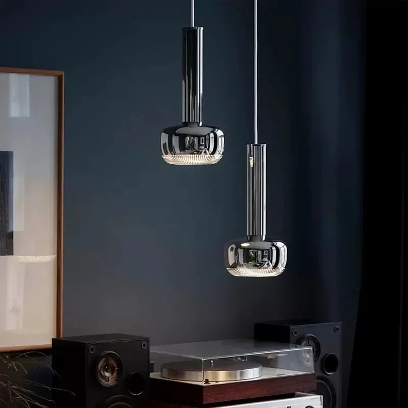 Gold Chrome Pendant Light