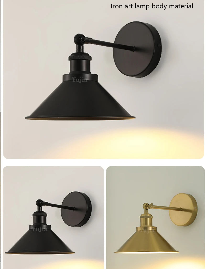 Adjustable Wall Sconce Bedside Lamp