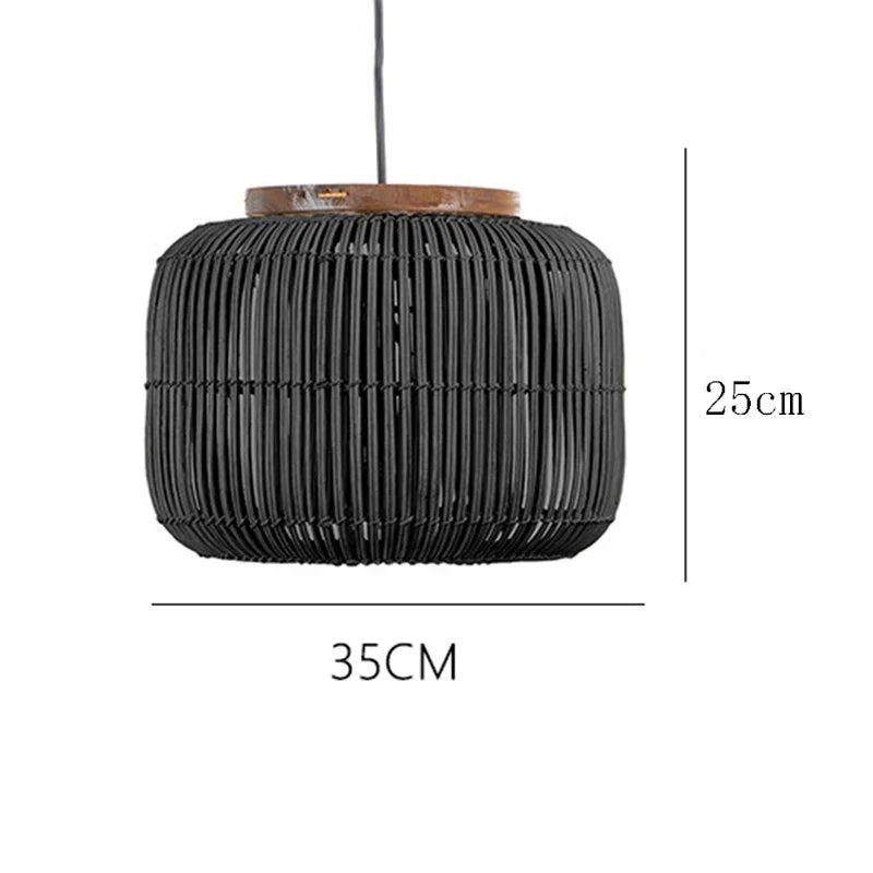 Rattan Vintage Pendant Light