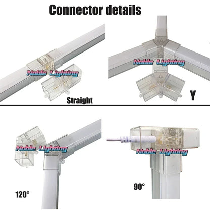 DecorBites™ Hexagon Honeycomb LED Garage Ceiling Light