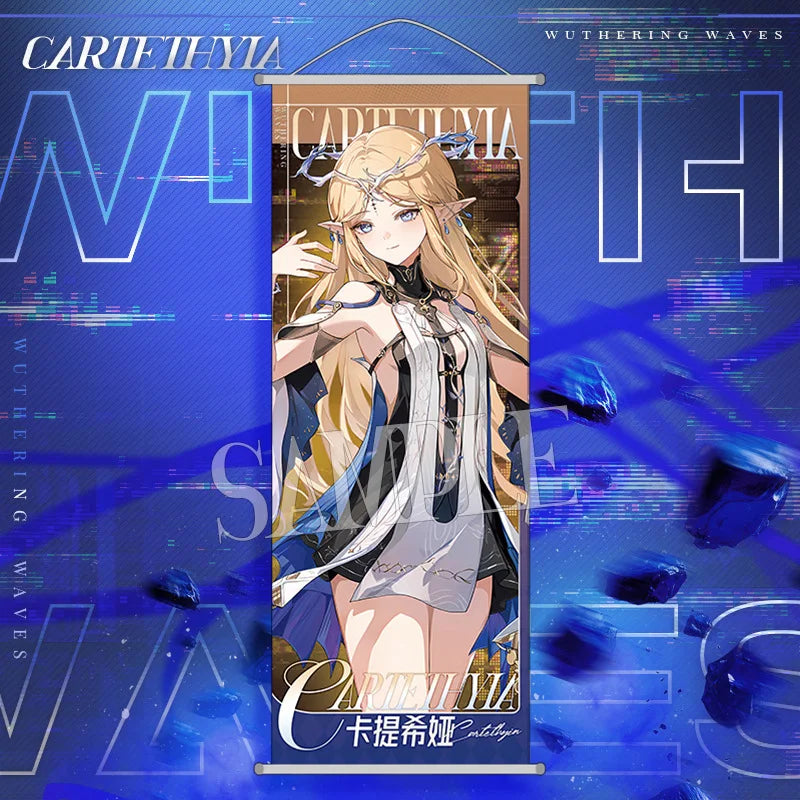 Wuthering Waves Anime Wall Scroll