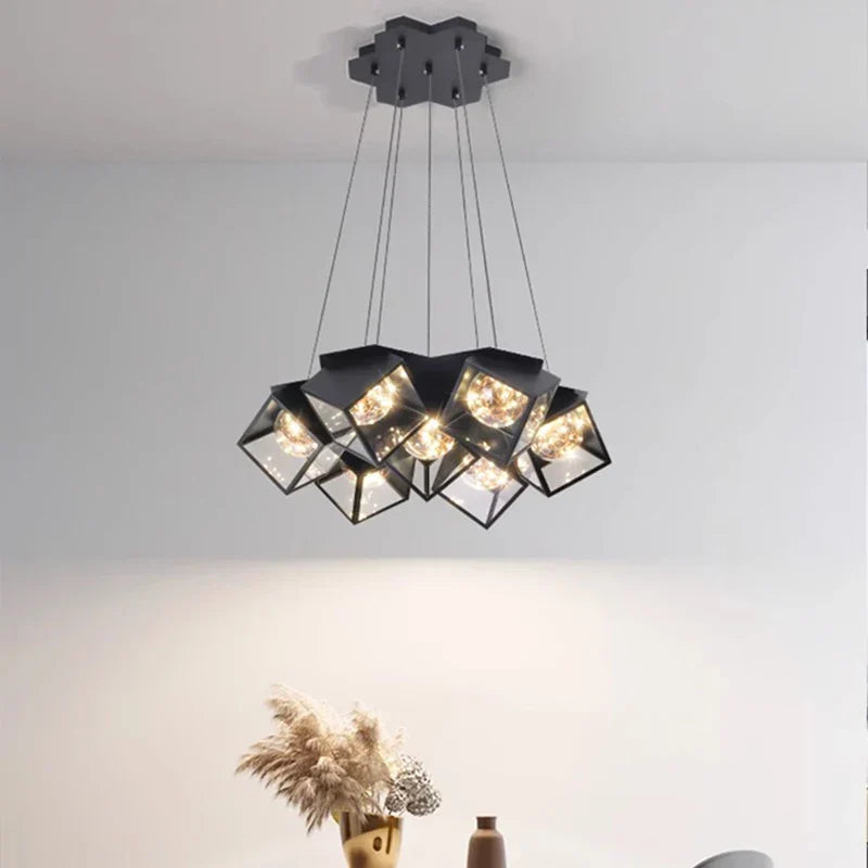 Matte Black Pendant Light