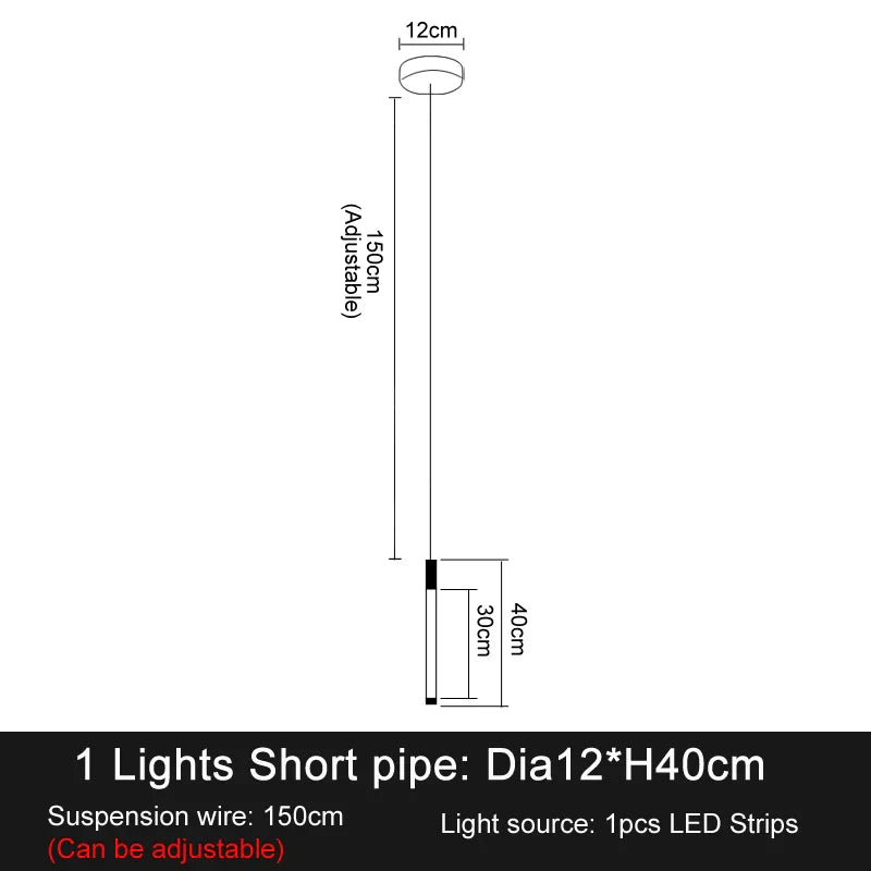 DecorBites™ Elegant LED Chandelier for Staircase & Living Room Décor