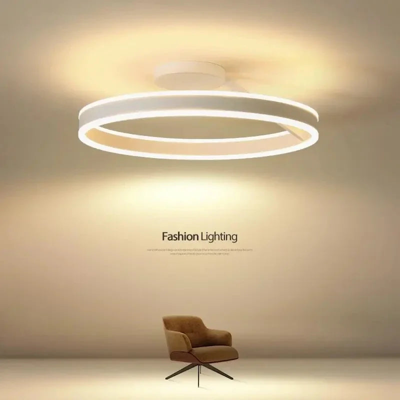 Dimmable LED Pendant Light 60cm Double Light
