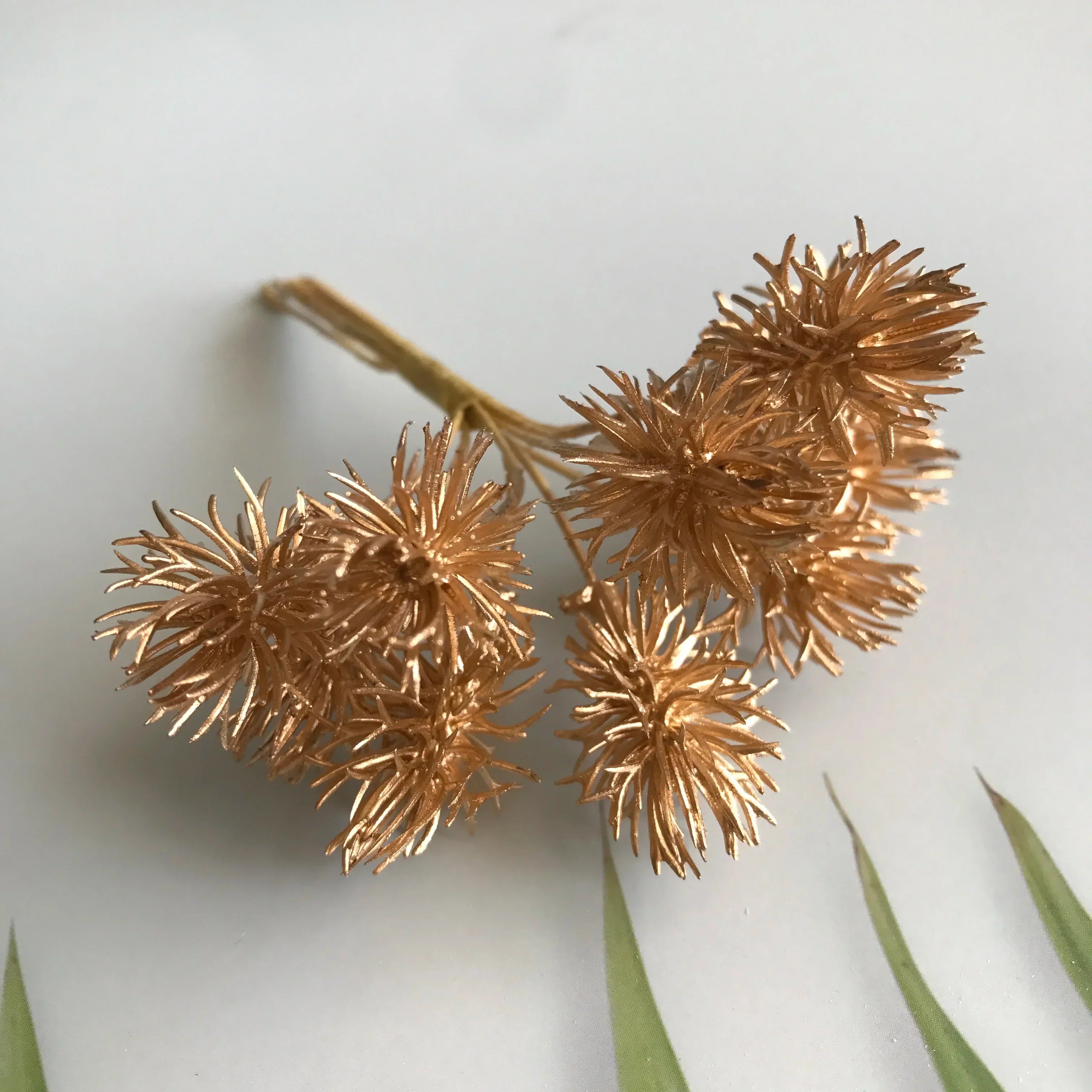 Gold Silk Flower Bundle