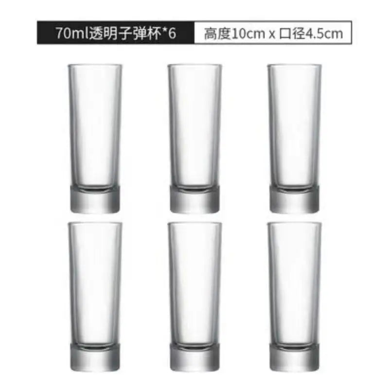 Crystal Round Wine Glasses