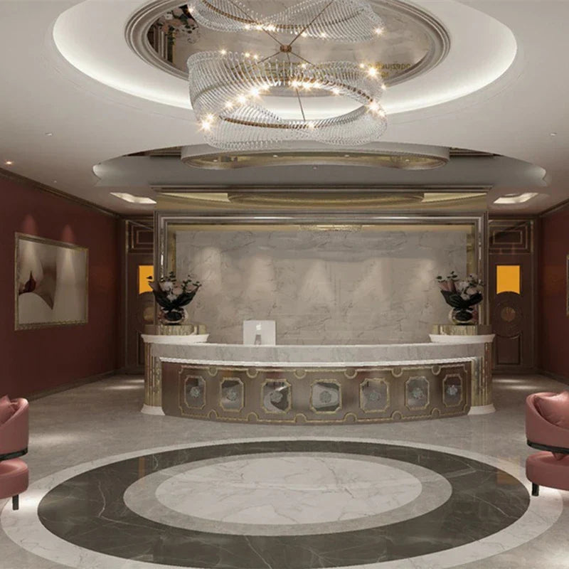 Round LED Ceiling Chandelier