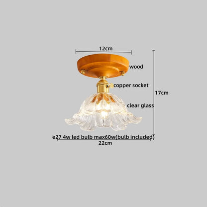 DecorBites™ LED Ceiling Light Modern Style Indoor Lighting Aluminum Glass Nordic Lamp
