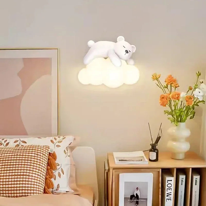 LED Bear Wall Lamp